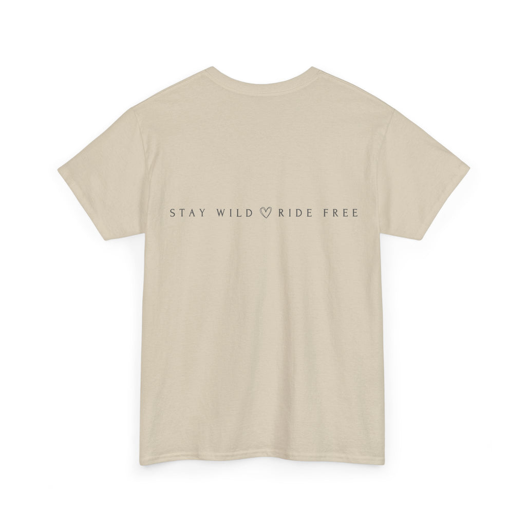 Stay Wild Ride Free - Horse Graphic T-Shirt