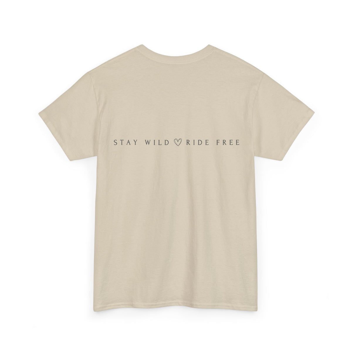 Stay Wild Ride Free - Horse Graphic T-Shirt