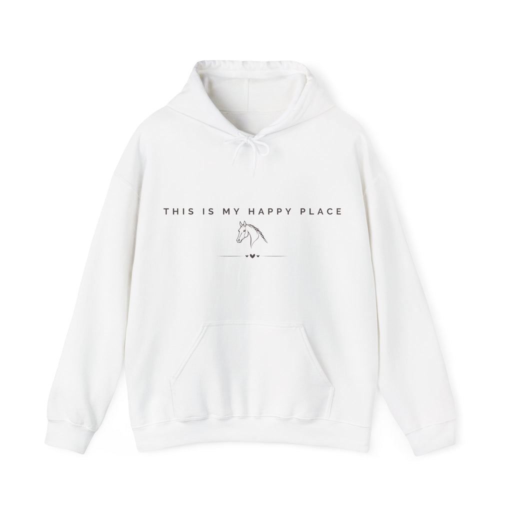 This is my happy place — Equestrian Unisex Hoodie