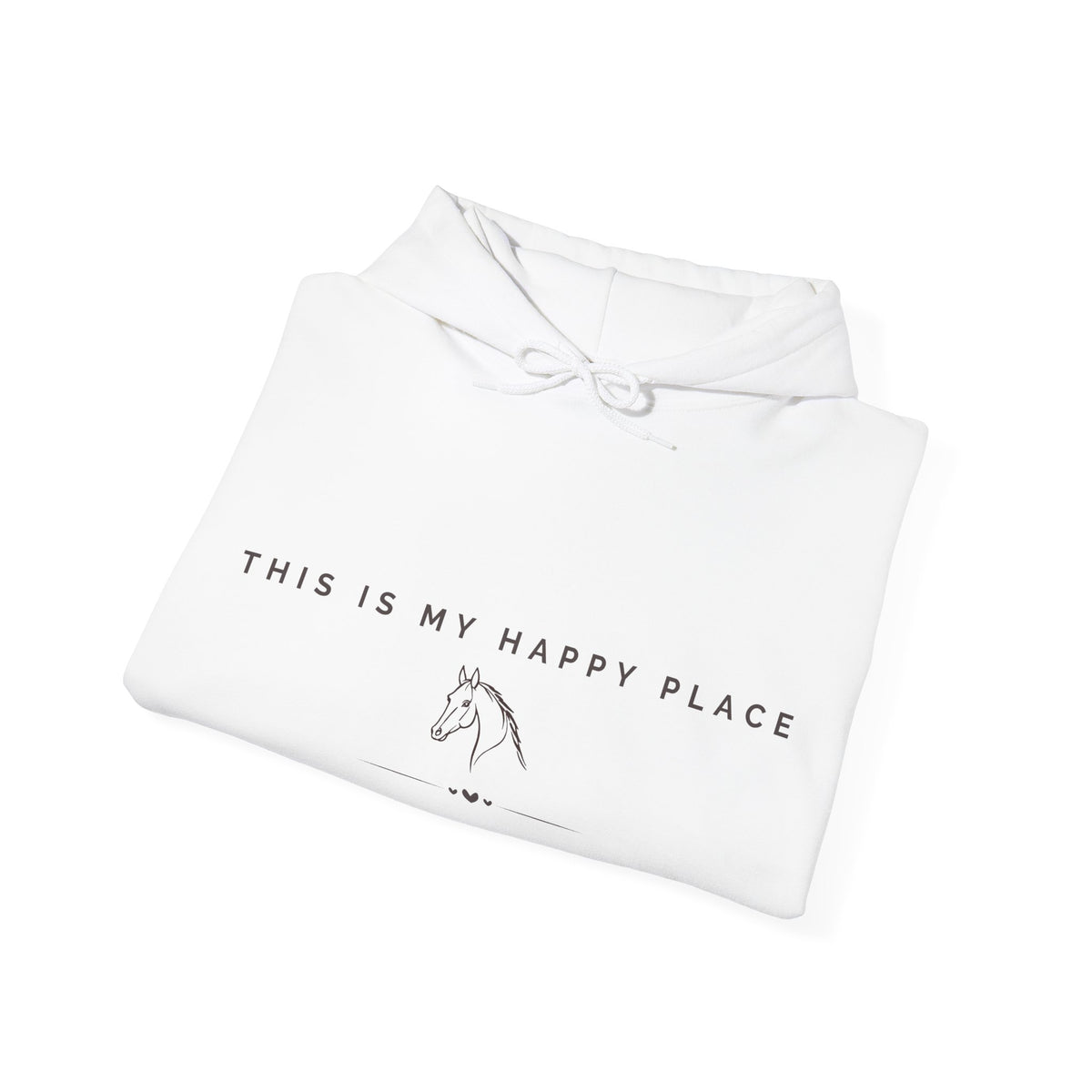 This is my happy place — Equestrian Unisex Hoodie