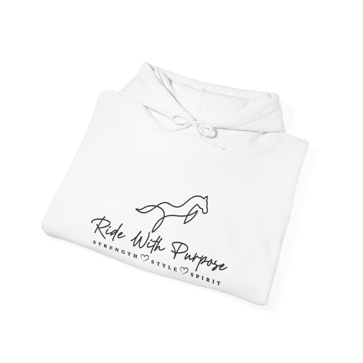 Ride With Purpose — Unisex Hoodie