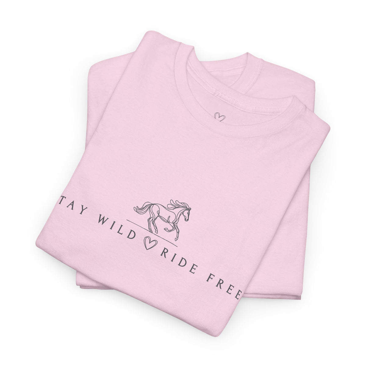 Stay Wild Ride Free - Horse Graphic T-Shirt
