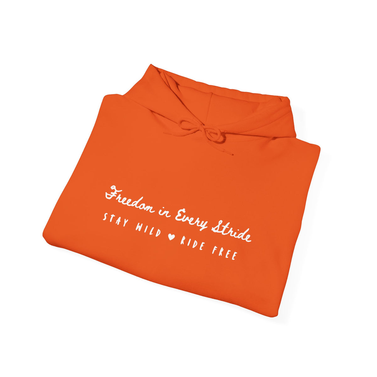 Freedom in Every Stride- Dark Hoodie