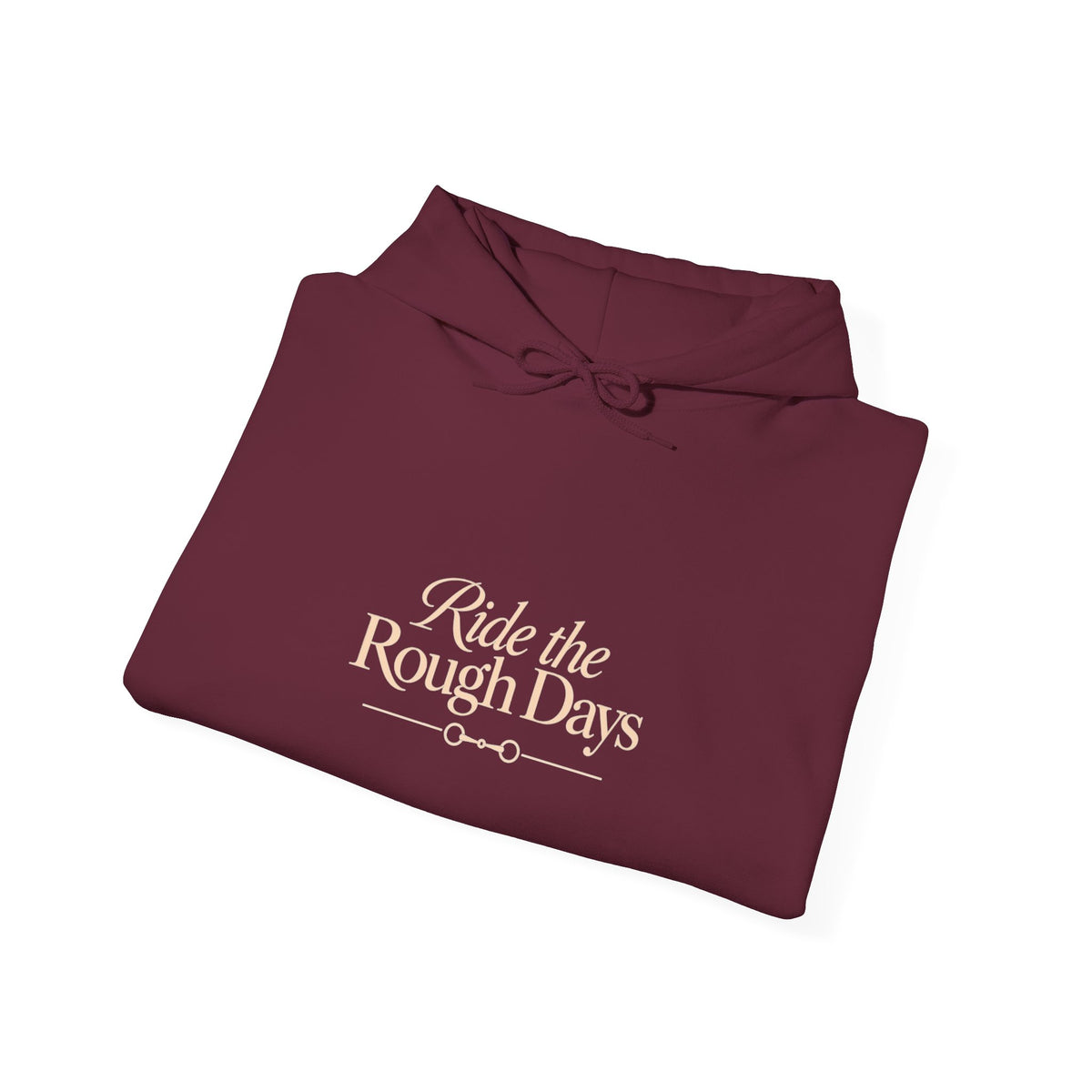 Ride the Rough Days — Equestrian Unisex Hoodie