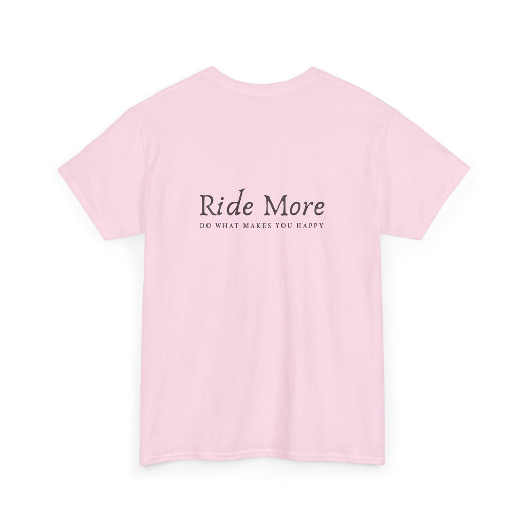Ride More T-Shirt — Equestrian Slogan Tee