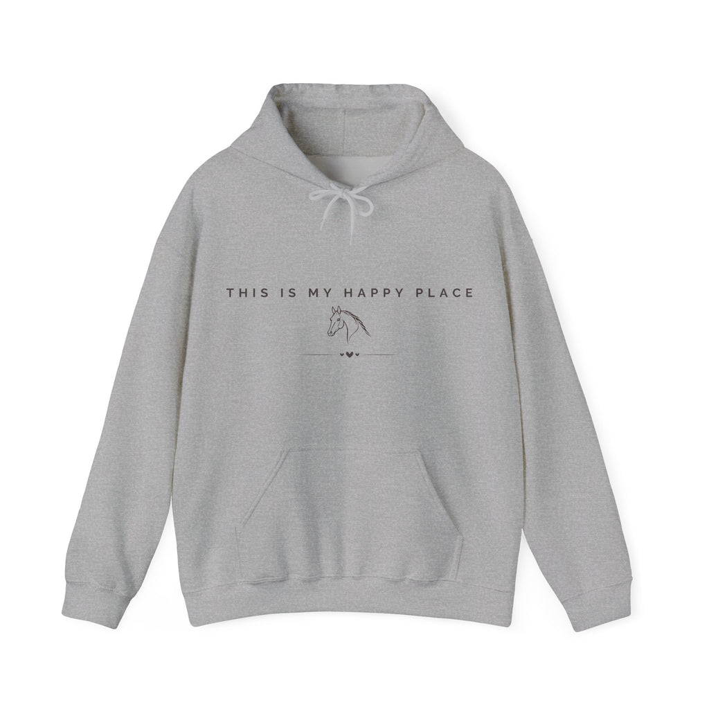 This is my happy place — Equestrian Unisex Hoodie
