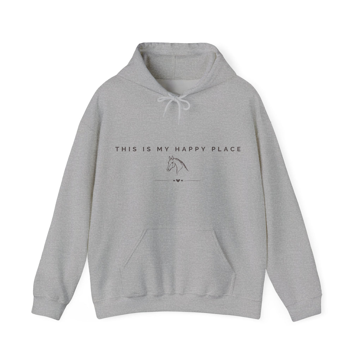 This is my happy place — Equestrian Unisex Hoodie