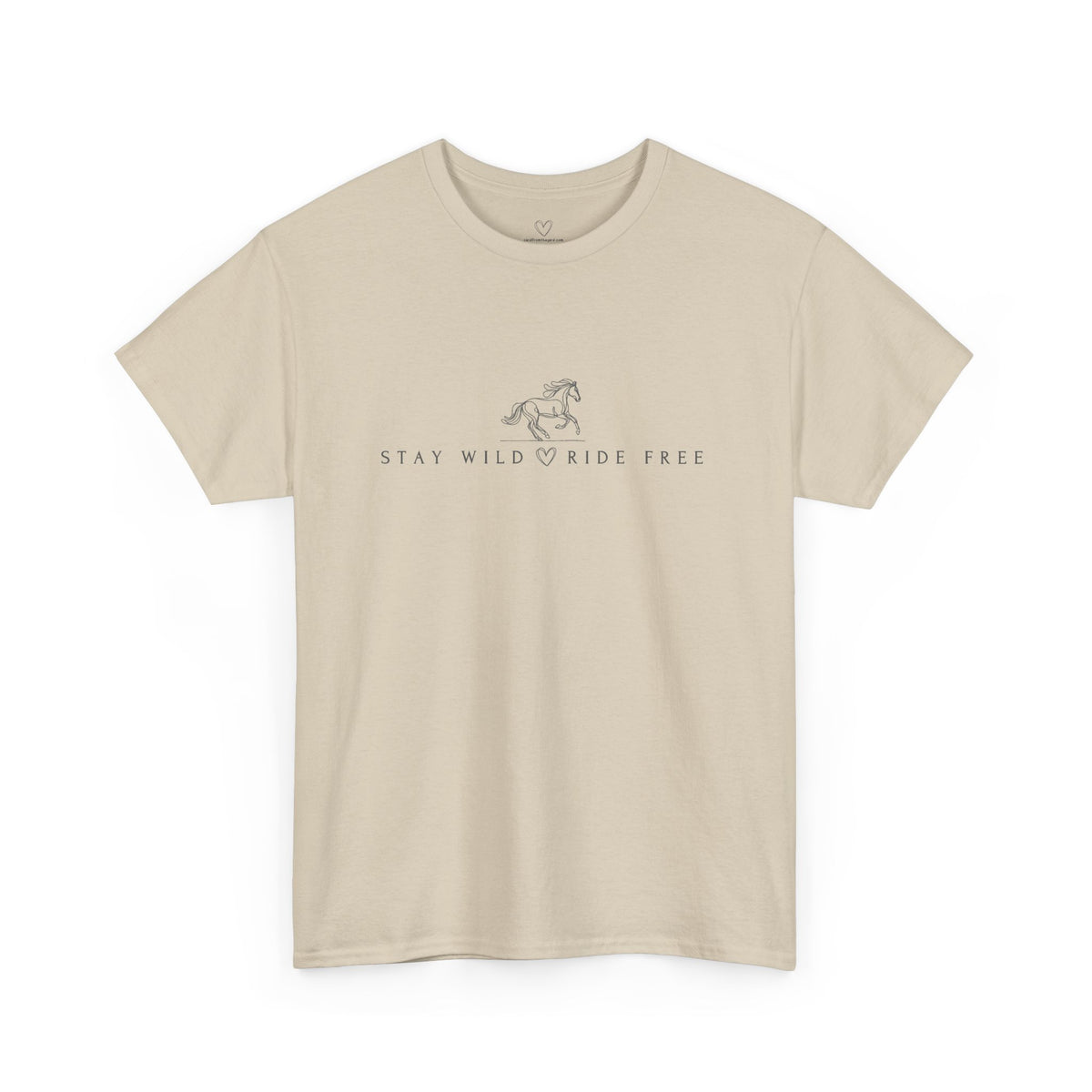 Stay Wild Ride Free - Horse Graphic T-Shirt
