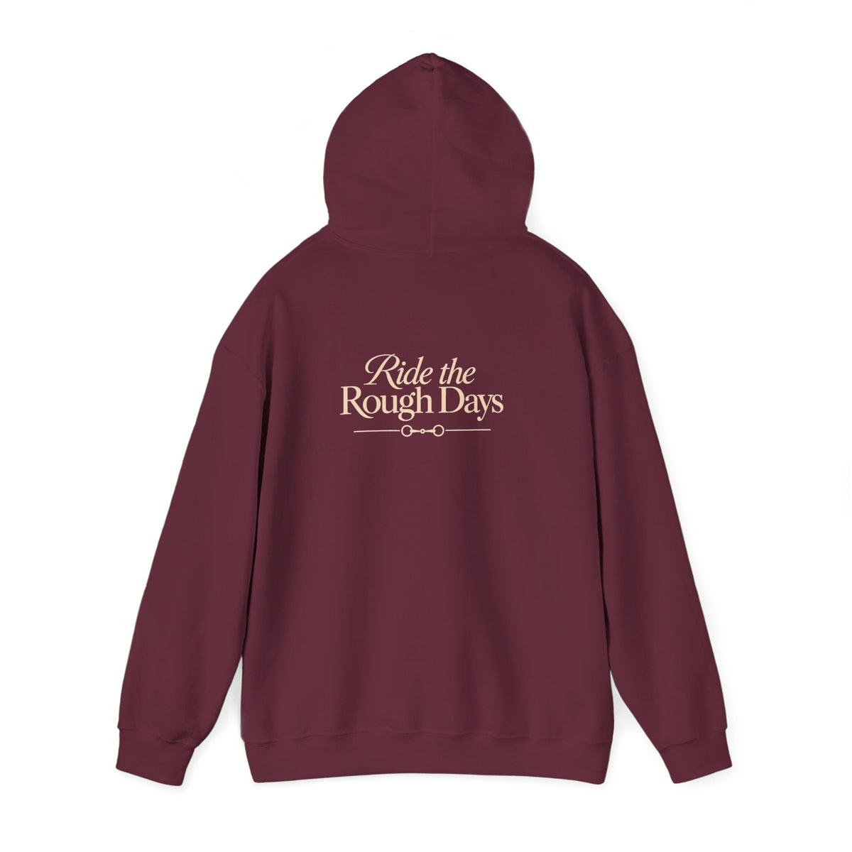 Ride the Rough Days — Equestrian Unisex Hoodie