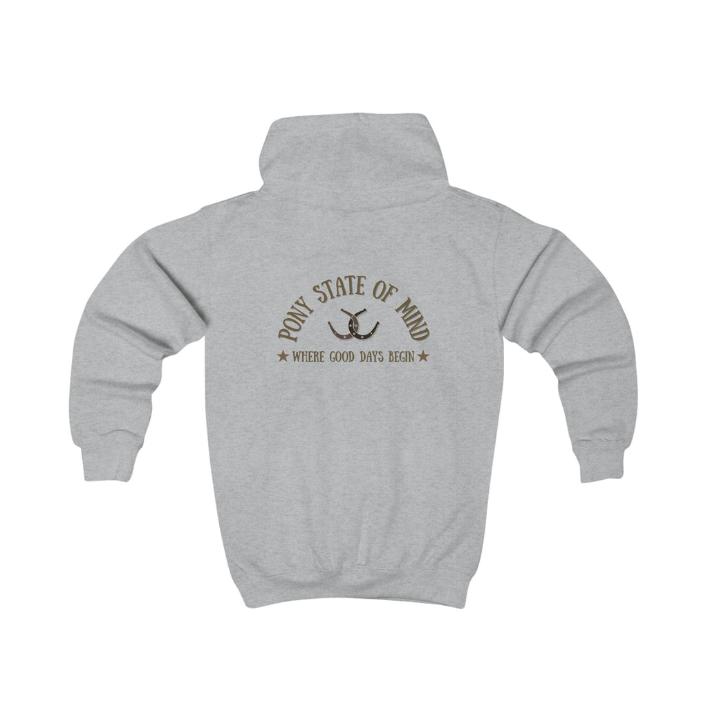 Pony State of Mind — Youth Heavy Blend Hoodie