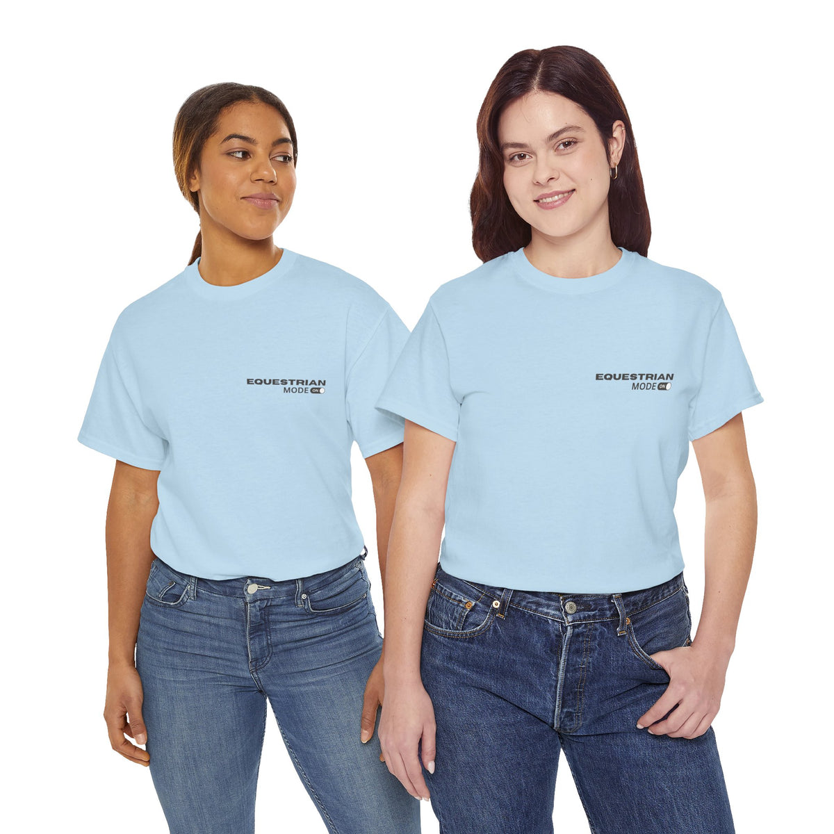 Equestrian Mode On — Equestrian Slogan T-Shirt