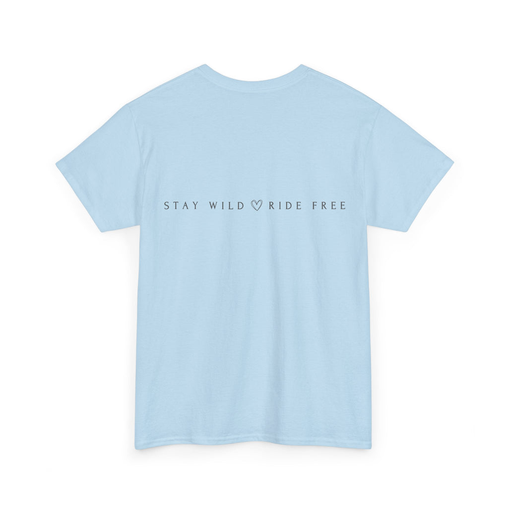 Stay Wild Ride Free - Horse Graphic T-Shirt