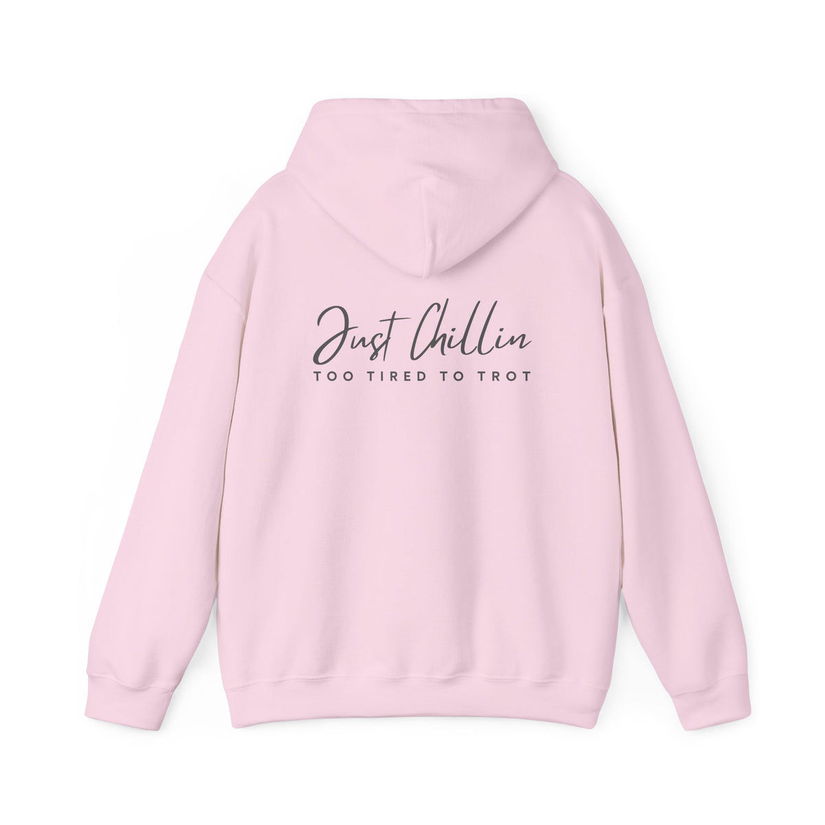 Just Chillin', Too Tired to Trot — Unisex Hoodie