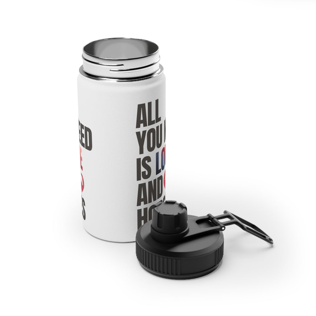 All You Need Is Love and Horses — Stainless Steel Water Bottle