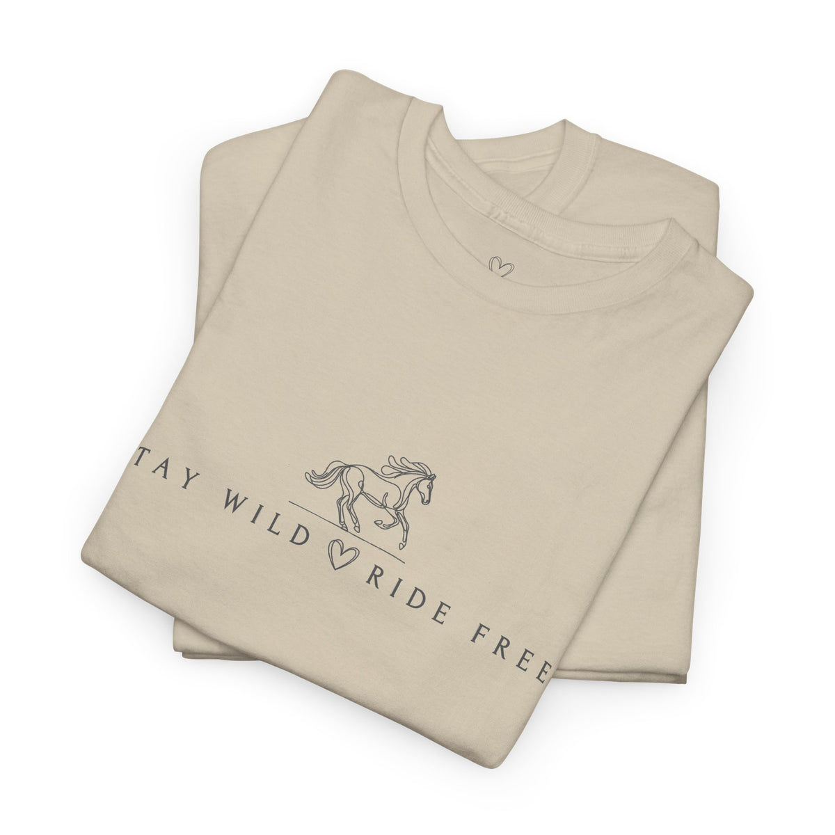 Stay Wild Ride Free - Horse Graphic T-Shirt