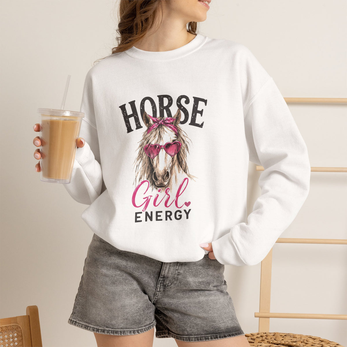 Horse Girl Energy — Sweatshirt