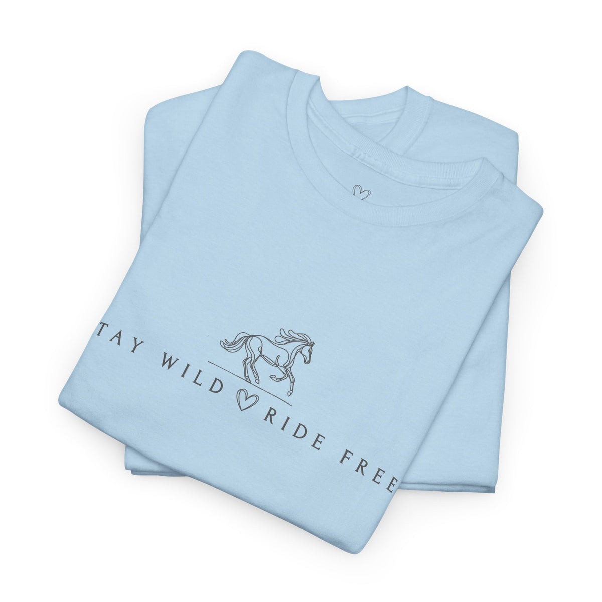 Stay Wild Ride Free - Horse Graphic T-Shirt