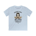 Grumpy Pony Doesn't Like People — Youth Equestrian T-Shirt
