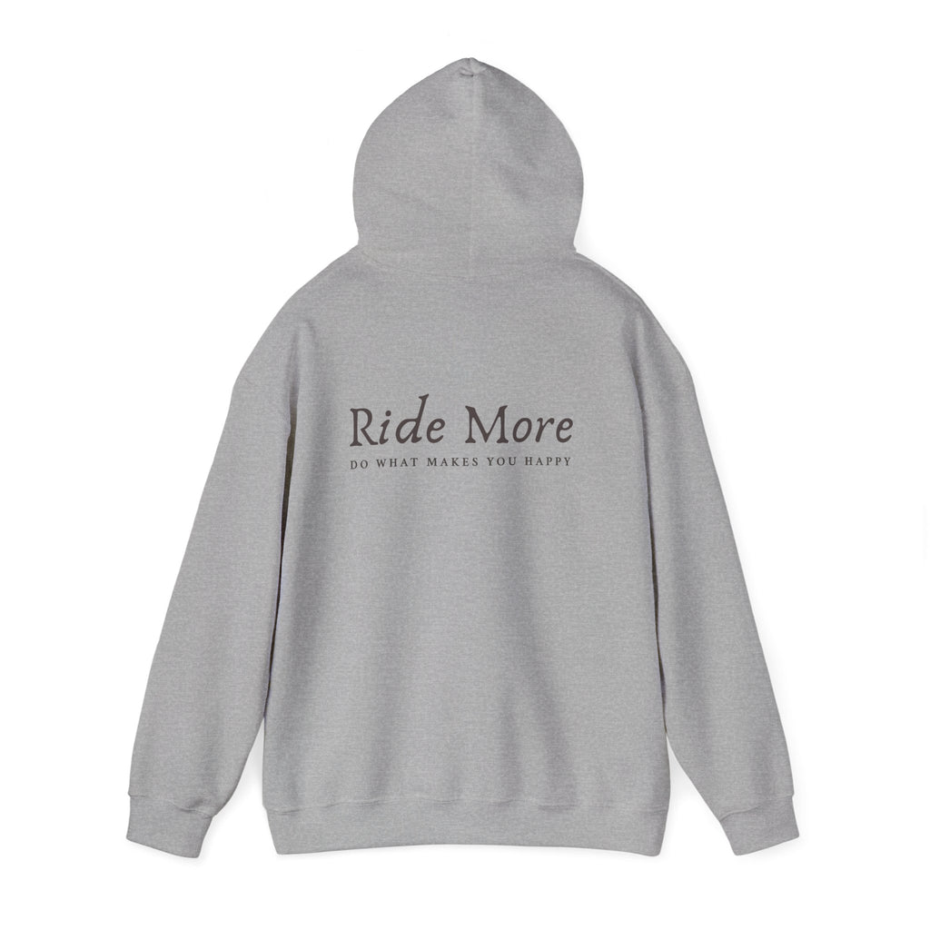 Ride More, Do What Makes You Happy — Equestrian Unisex Hoodie