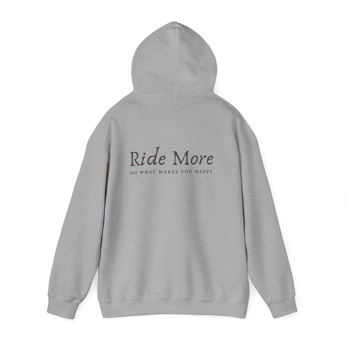 Ride More, Do What Makes You Happy — Equestrian Unisex Hoodie