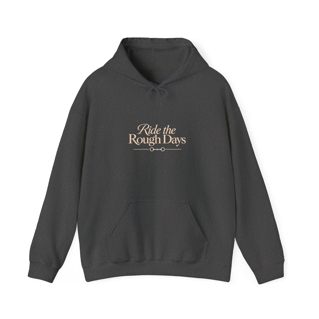 Ride the Rough Days — Equestrian Unisex Hoodie