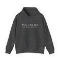 Freedom in Every Stride- Dark Hoodie
