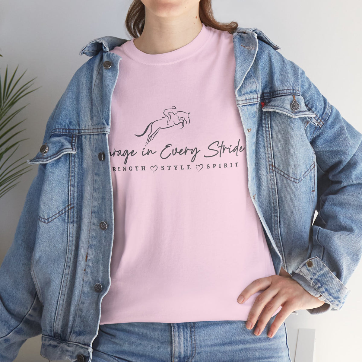 Courage in Every Stride - T shirt