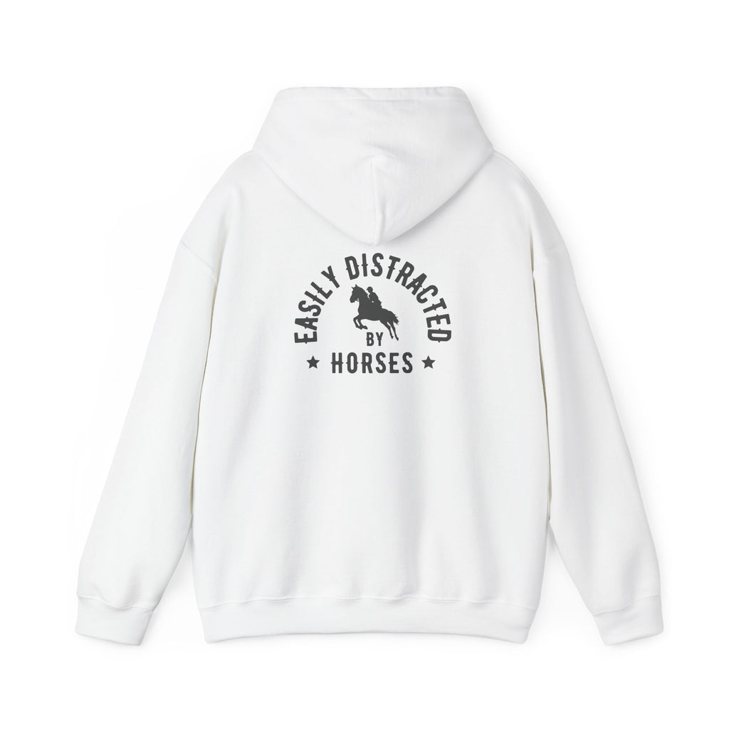 Easily Distracted by Horses — Unisex Hoodie