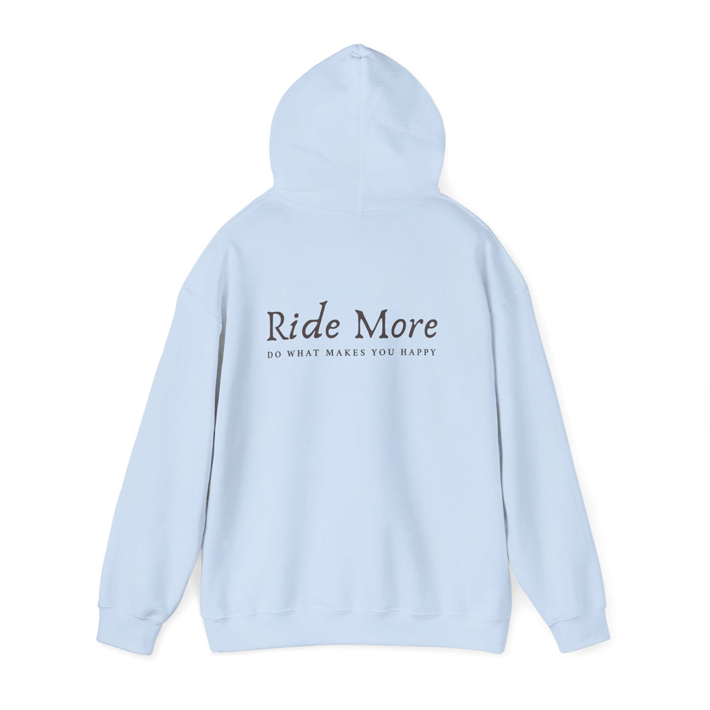 Ride More, Do What Makes You Happy — Equestrian Unisex Hoodie