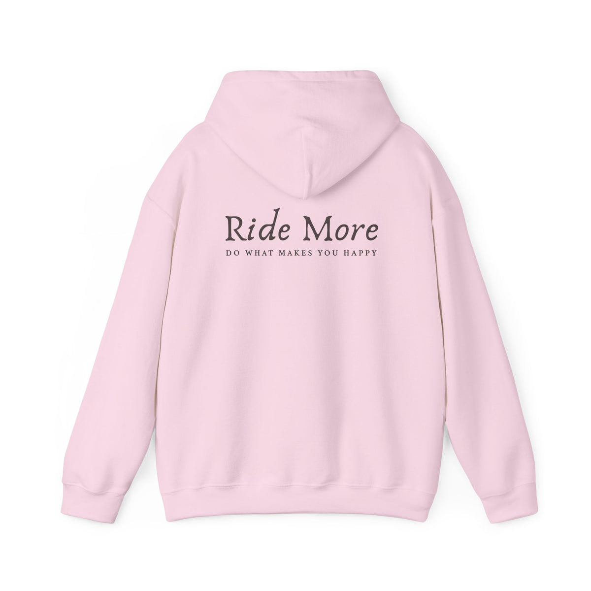 Ride More, Do What Makes You Happy — Equestrian Unisex Hoodie