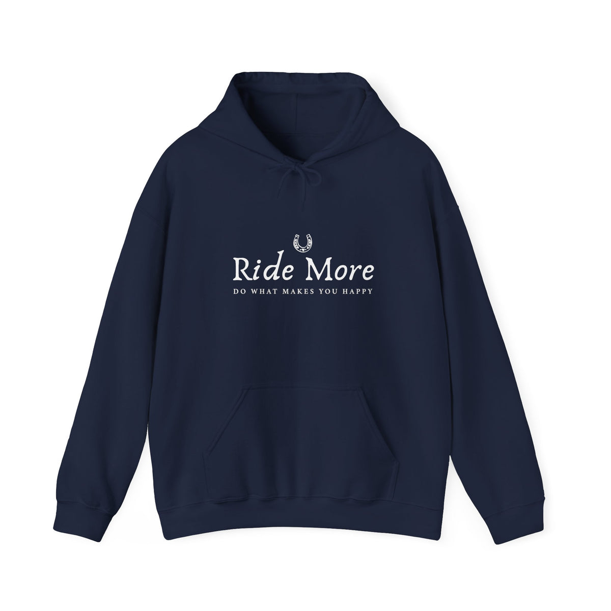 Ride More - Do what makes you happy - Dark hoodie