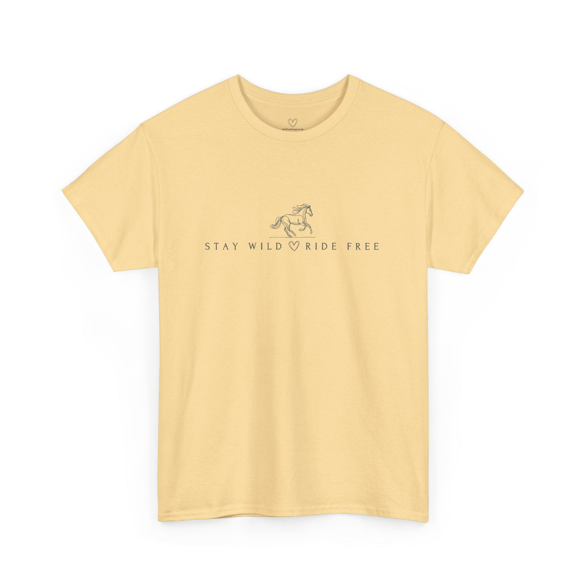 Stay Wild Ride Free - Horse Graphic T-Shirt