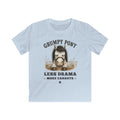 Grumpy Pony, Less Drama — Youth Equestrian T-Shirt