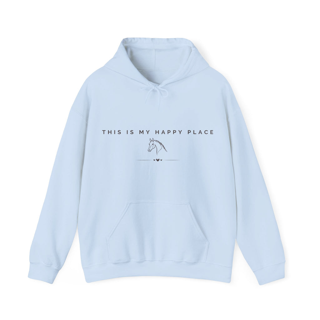 This is my happy place — Equestrian Unisex Hoodie