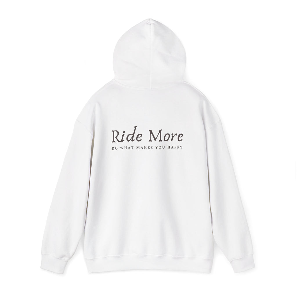 Ride More, Do What Makes You Happy — Equestrian Unisex Hoodie