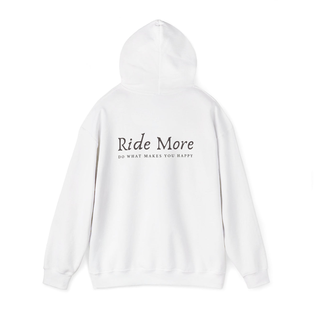 Ride More, Do What Makes You Happy — Equestrian Unisex Hoodie