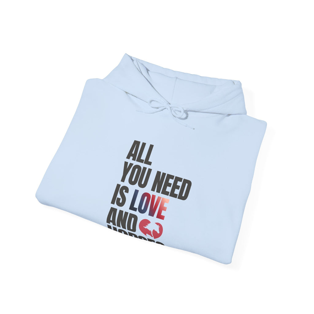 All You Need Is Love and Horses — Unisex Hoodie