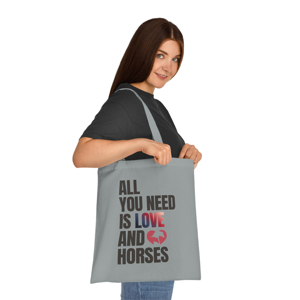All You Need Is Love and Horses — Tote Bag