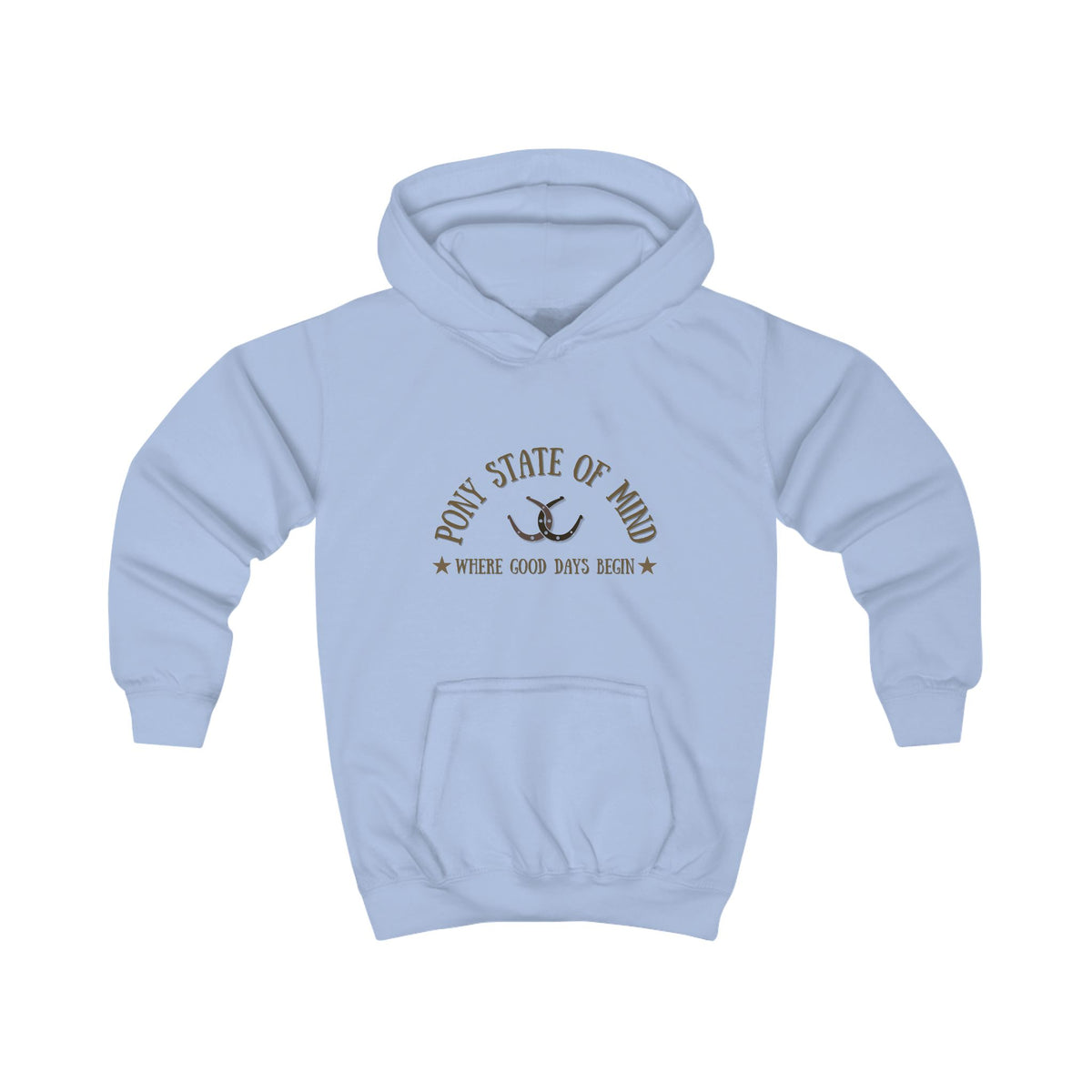 Pony State of Mind — Youth Heavy Blend Hoodie