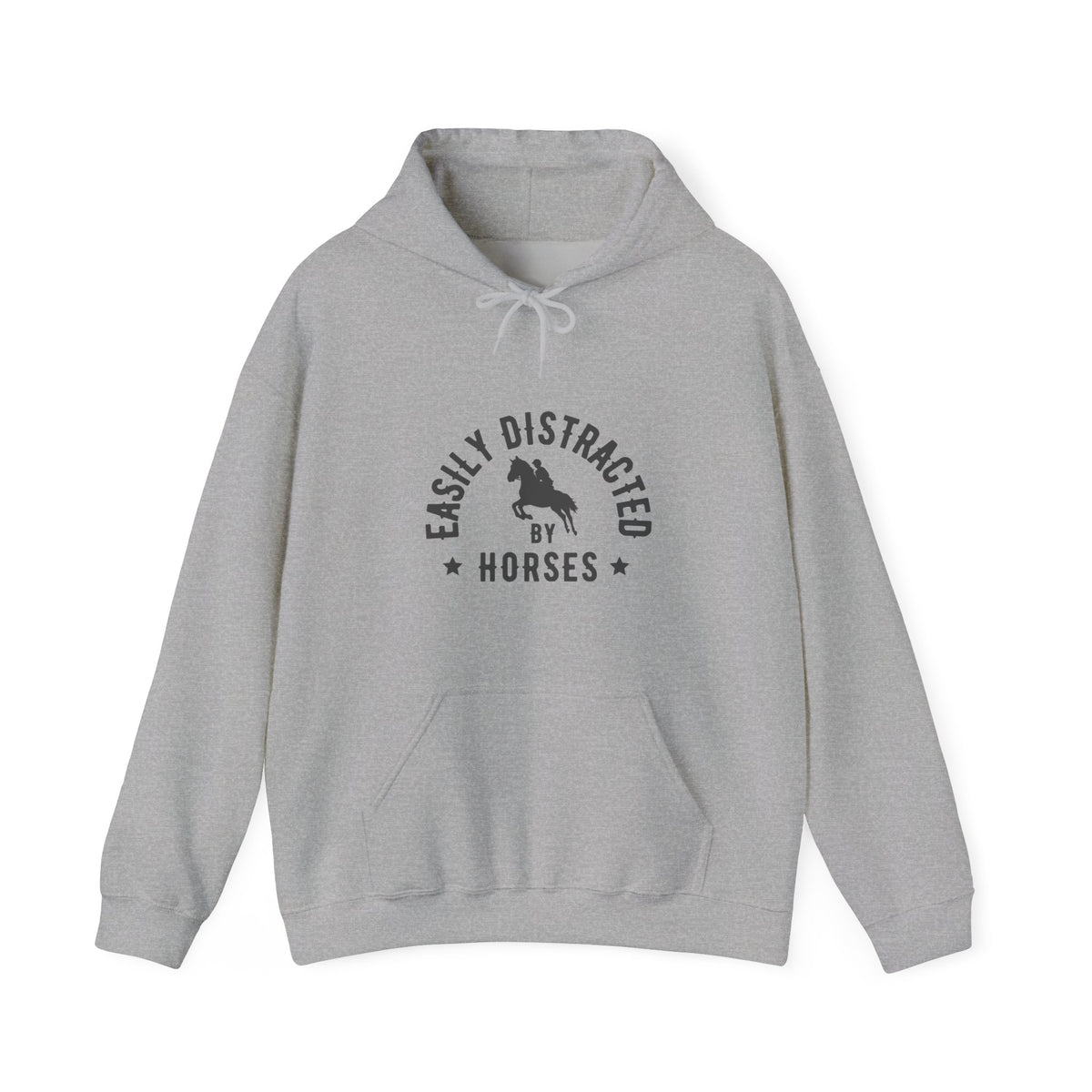 Easily Distracted by Horses — Unisex Hoodie