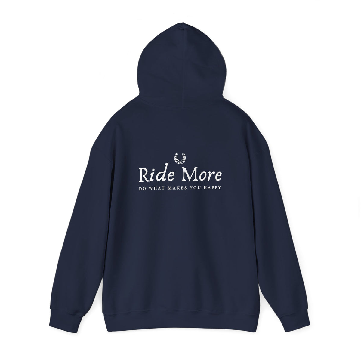 Ride More - Do what makes you happy - Dark hoodie