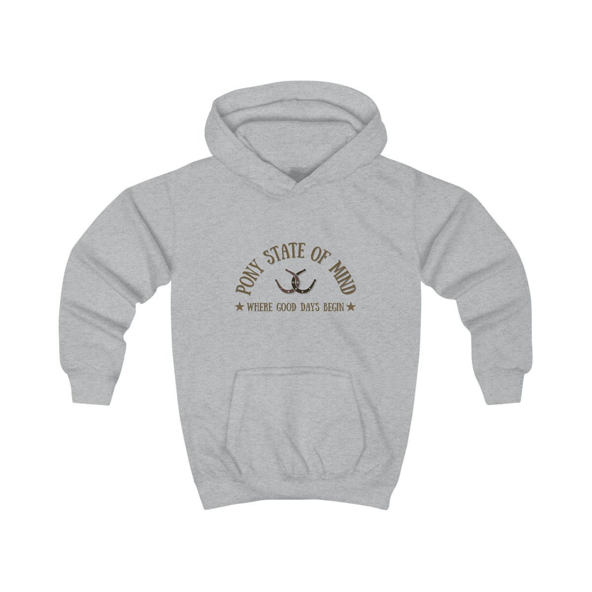 Pony State of Mind — Youth Heavy Blend Hoodie