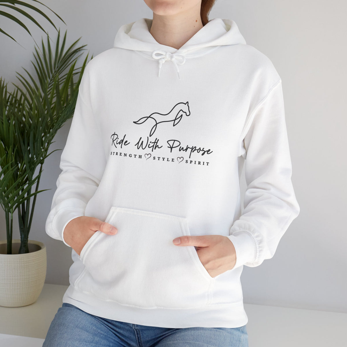 Ride With Purpose — Unisex Hoodie