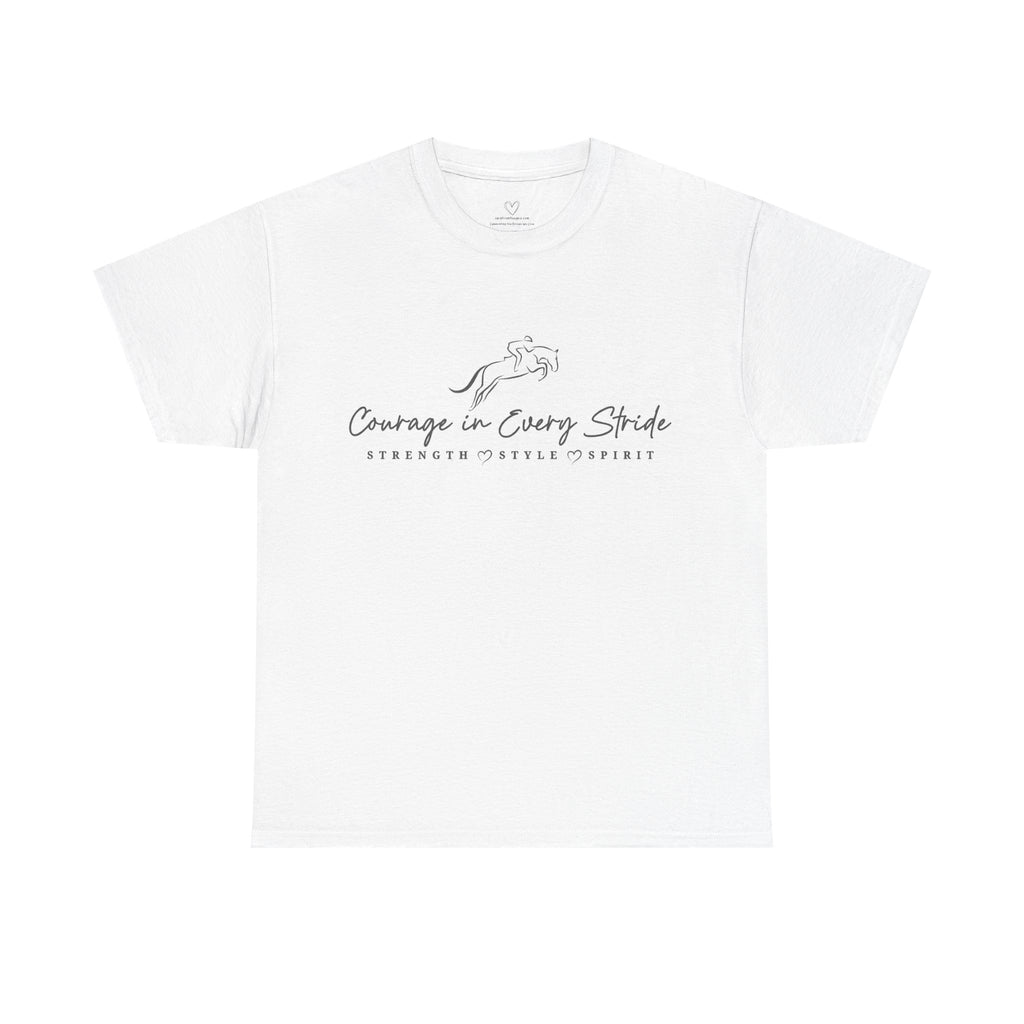 Courage in Every Stride - T shirt