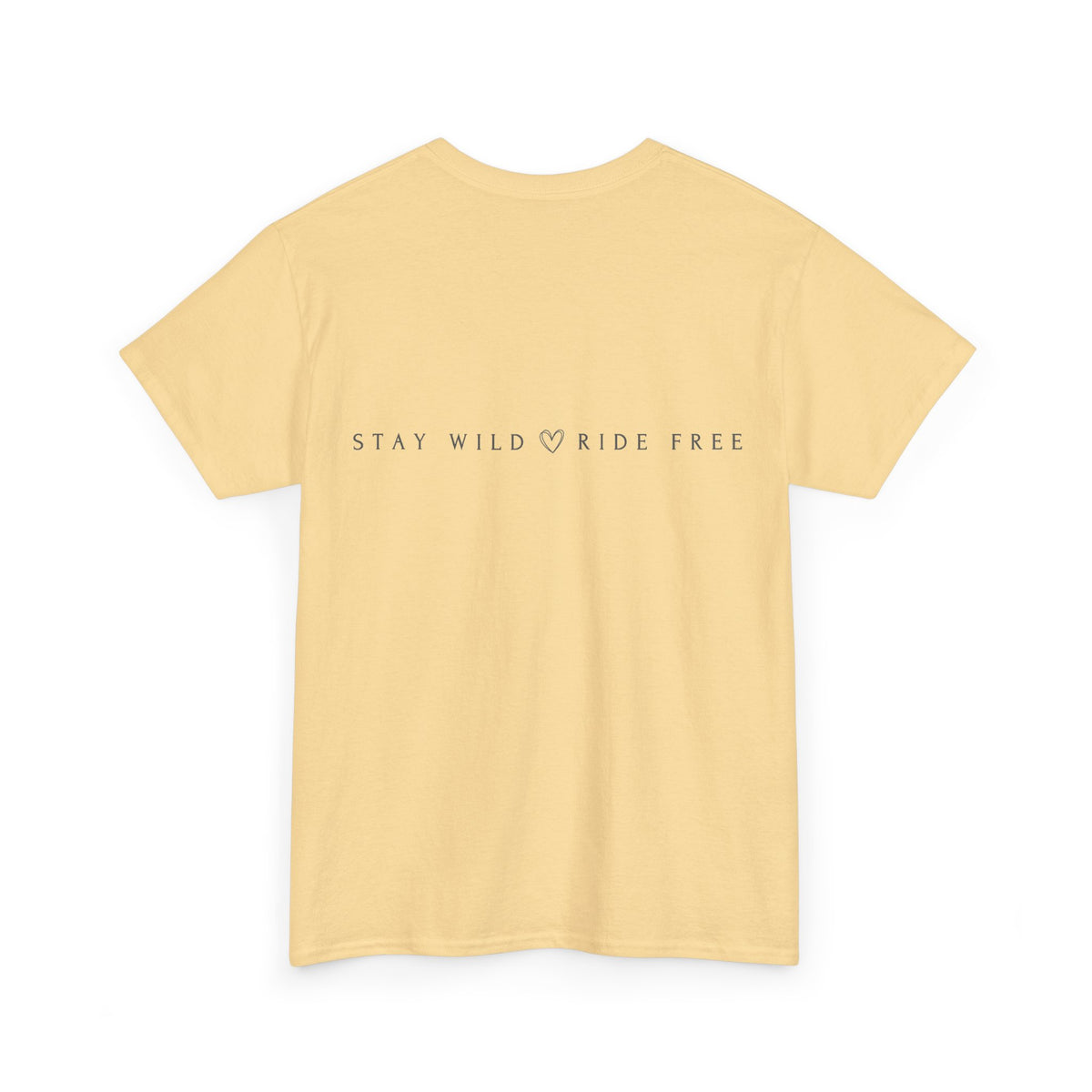 Stay Wild Ride Free - Horse Graphic T-Shirt