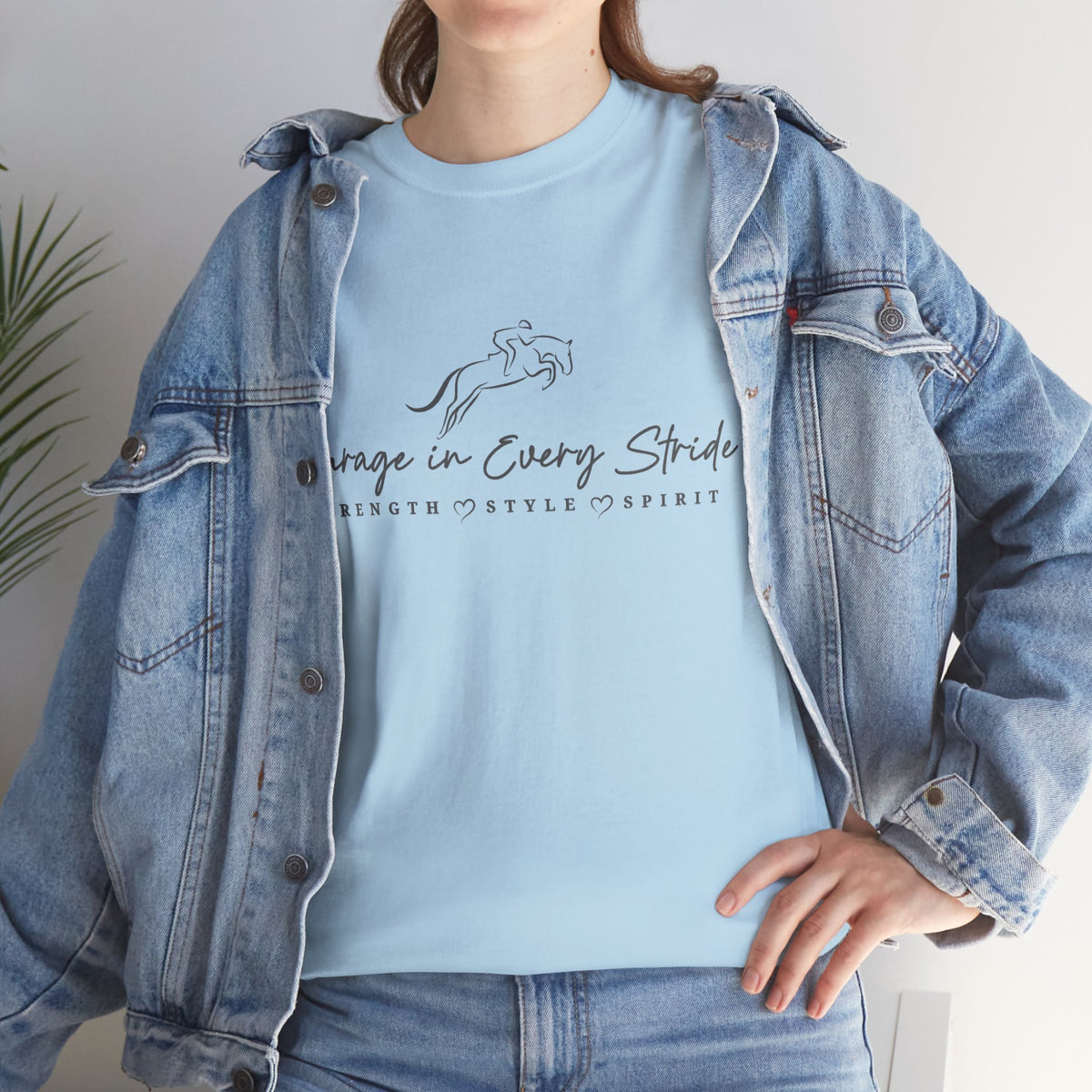 Courage in Every Stride - T shirt
