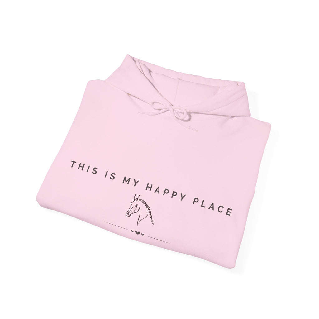 This is my happy place — Equestrian Unisex Hoodie