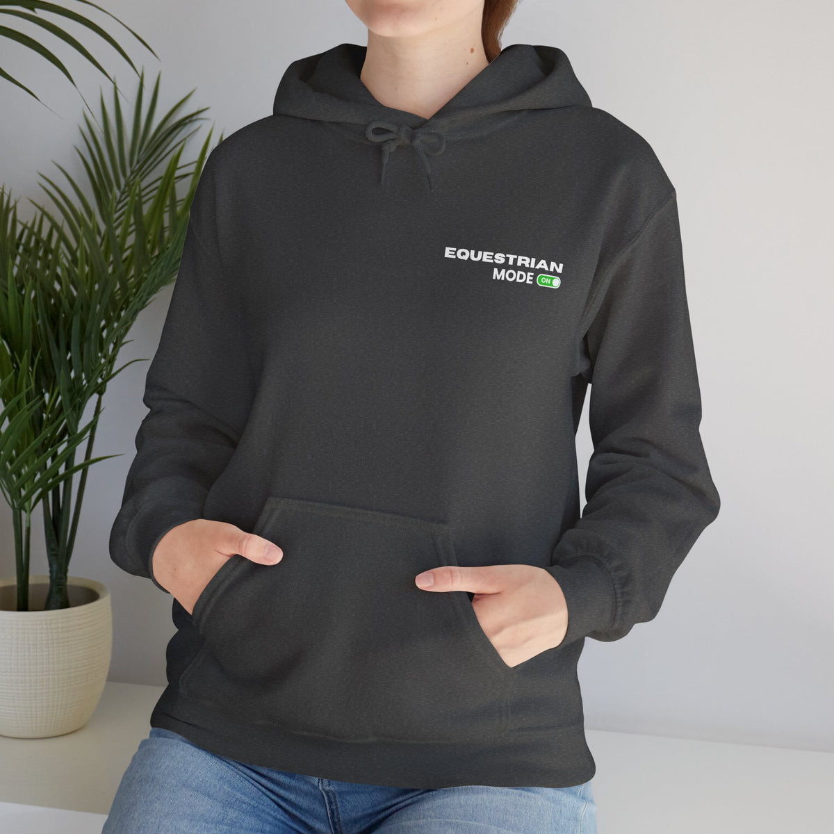 Equestrian Mode On - Hoodie Dark