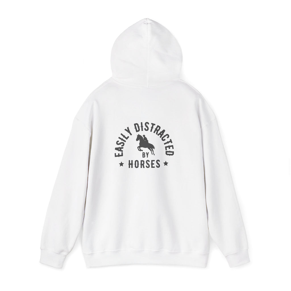 Easily Distracted by Horses — Unisex Hoodie