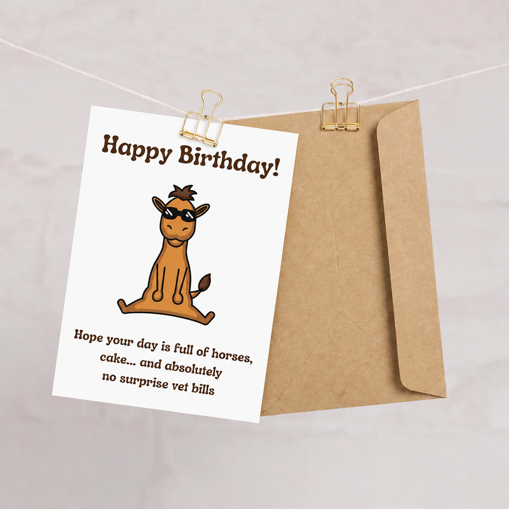 Happy Birthday — Horses, Cake & No Surprise Vet Bills!